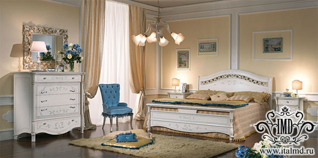Итальянская спальня Prestige Laccato фабрика Casa +39  купить в Москве