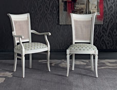 Итальянские стулья и полукресла Botticelli фабрики Bello Sedie купить в Москве