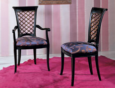 Итальянские стулья и полукресла Raffaello фабрики Bello Sedie купить в Москве