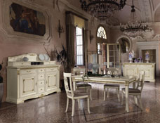 Итальянская гостиная Vivaldi Bianco фабрики Saoncella