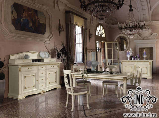 Итальянская гостиная Vivaldi Bianco фабрики Saoncella  купить в Москве