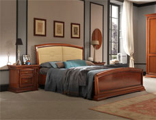 Итальянская двуспальная кровать Palazzo Ducale Ciliegio фабрики Prama купить в Москве