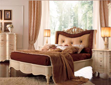 Итальянская кровать Lipari фабрики Valderamobili купить в Москве