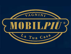 Логотип итальянской мебельной фабрики Mobil Piu