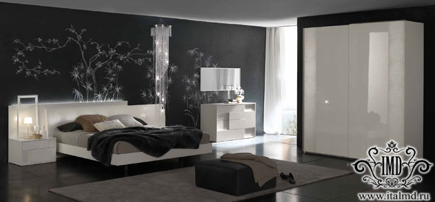 Итальянская спальня Nightfly White фабрики Armobil  купить в Москве
