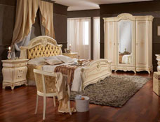Итальянская спальня Ducale Beige фабрики Mobil Piu купить в Москве