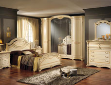 Итальянская спальня Regina Beige фабрики Mobil Piu купить в Москве