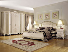 Итальянская спальня MONREALE BIANCO фабрики SIGNORINI & COCO купить в Москве