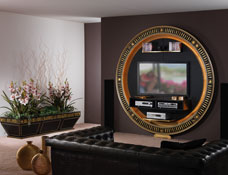 Итальянская мебель для ТВ из коллекции GOLD EYES фабрики VISMARA DESIGN