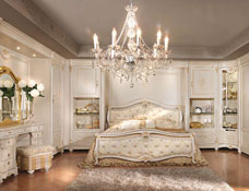 Итальянская спальня PITTI LACCATA фабрики ANTONELLI MORAVIO & C купить в Москве